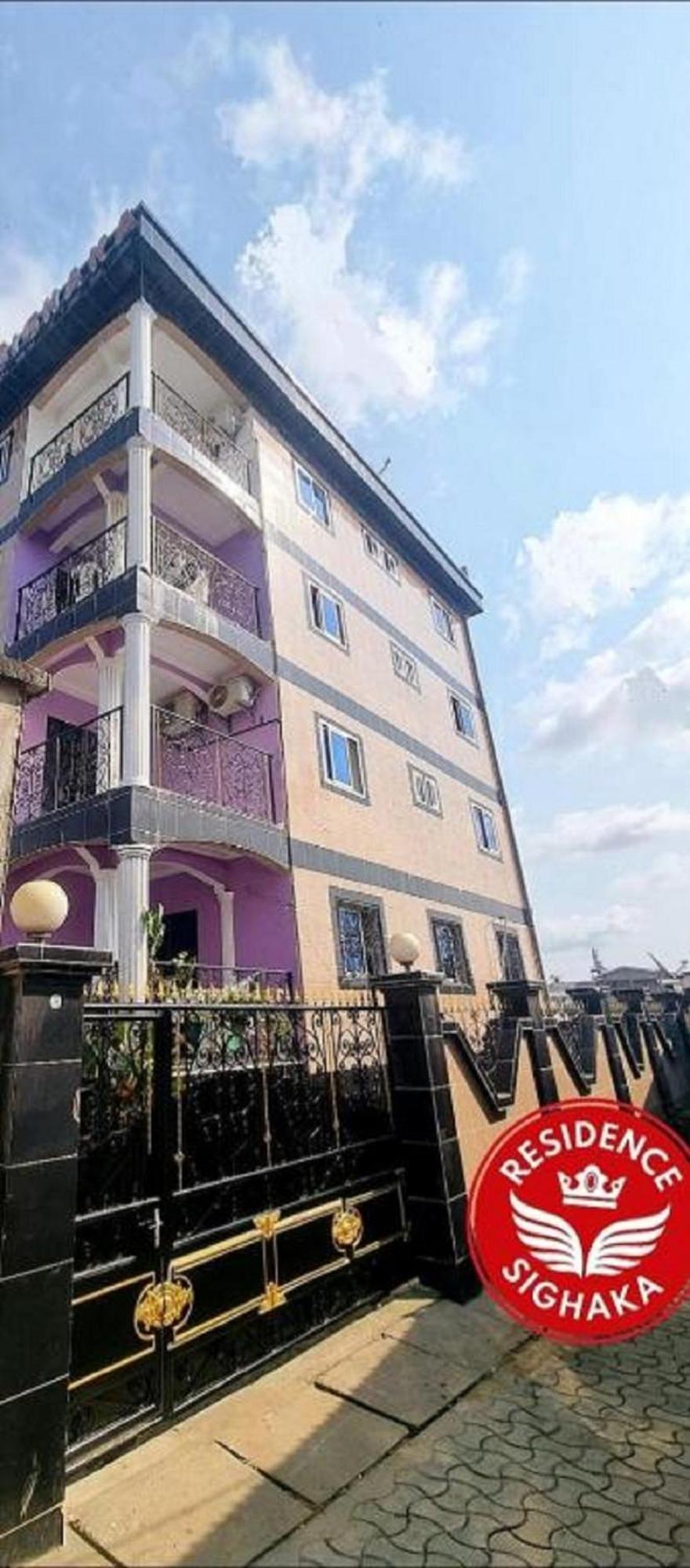 Residence Sighaka - Gold Apartment - Wifi, Gardien, Parking Douala Exteriör bild